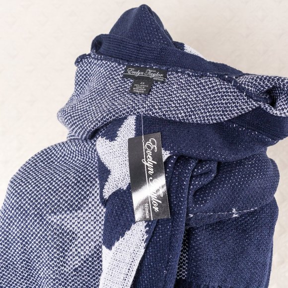 NWT Evelyn Taylor long stars sweater - 2X - Picture 8 of 9